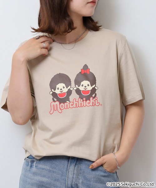 あちゃちゅむ 天竺 踊り子 プリント Tシャツ あちゃちゅむ 天竺 踊り子 プリント Tシャツ