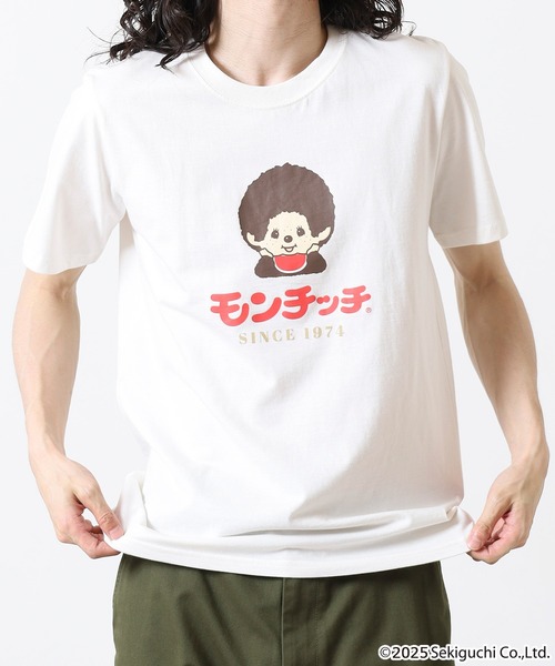 モンチッチ プリント天竺半袖Tシャツ（Tシャツ/カットソー