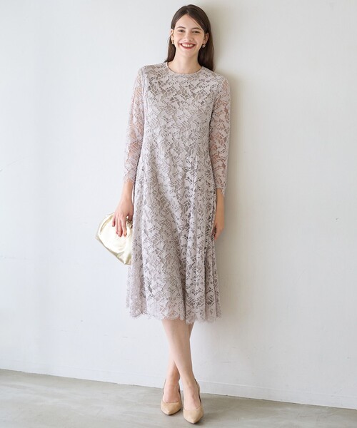 ✴︎美品✴︎【APPLAUDIR】モールラインフラワーレース ドレス &mall（アンドモール）三井ショッピングパーク公式通販