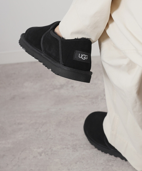 追加》【UGG/アグ】M KENTON：ボアシューズ 3010 BLACK/CHESTNUT
