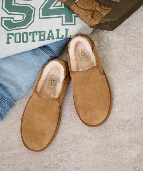 追加》【UGG/アグ】M KENTON：ボアシューズ 3010 BLACK/CHESTNUT