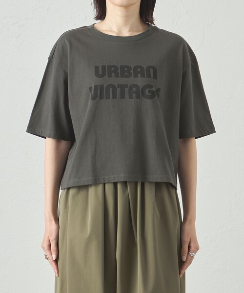 CAST:(キャストコロン)の「【URBAN VINTAGE】プリントTシャツ(Tシャツ/カットソー・レディース・ホワイト/グレー系その他2・M)」の5枚目の写真