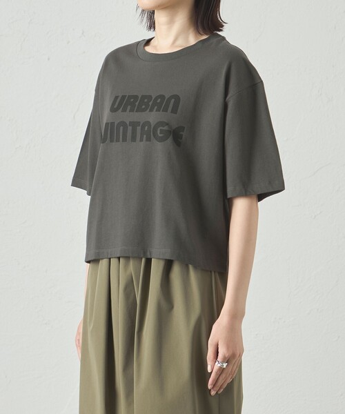 CAST:(キャストコロン)の「【URBAN VINTAGE】プリントTシャツ(Tシャツ/カットソー・レディース・ホワイト/グレー系その他2・M)」の6枚目の写真