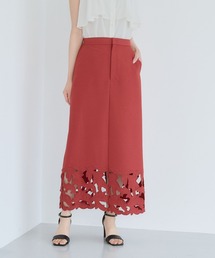 Andemiu | カットワークシシュウIラインスカート577084(スカート)