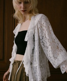 BAYFLOW | 【EF（エフ）】ラッフルレースブラウス（WOMEN）(シャツ/ブラウス)