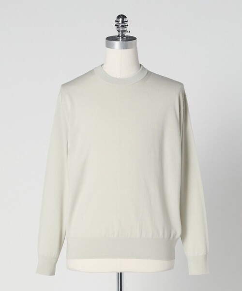 セール】＜LOEFF＞16ゲージ クルーネック ニット MEN'S（ニット