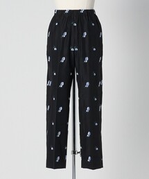 LOEFF＞キャットニップ ジャガード ガウチョパンツ（その他パンツ