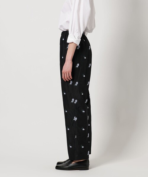 【LOEFF ロエフ】キャットニップ　ジャガード　ガウチョパンツ LOEFF ロエフ】キャットニップ ジャガード ガウチョパンツ