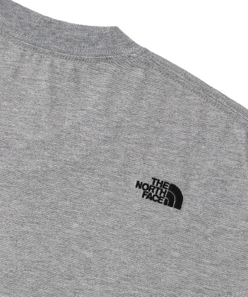 THE NORTH FACE（ザノースフェイス）の「THE NORTH FACE L/S FD Nuptse Cotton Tee ロングスリーブフラッシュドライヌプシコットンティー（メンズ）（Tシャツ/カットソー・メンズ・グレー系その他/ブラック/グレー/ホワイト・MEDIUM/SMALL/X-LARGE/LARGE）」の8枚目の写真