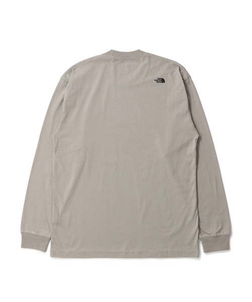 THE NORTH FACE（ザノースフェイス）の「THE NORTH FACE L/S FD Nuptse Cotton Tee ロングスリーブフラッシュドライヌプシコットンティー（メンズ）（Tシャツ/カットソー・メンズ・グレー系その他/ブラック/グレー/ホワイト・MEDIUM/SMALL/X-LARGE/LARGE）」の22枚目の写真