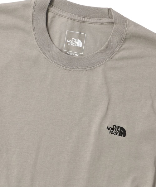THE NORTH FACE（ザノースフェイス）の「THE NORTH FACE L/S FD Nuptse Cotton Tee ロングスリーブフラッシュドライヌプシコットンティー（メンズ）（Tシャツ/カットソー・メンズ・グレー系その他/ブラック/グレー/ホワイト・MEDIUM/SMALL/X-LARGE/LARGE）」の21枚目の写真