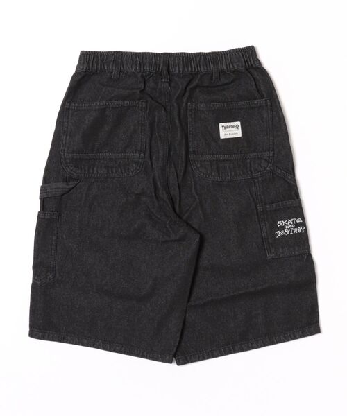 【PERSTEP】★24SS★レイン スラブ デニム ハーフパンツ MAISON CLUB 【SETUP7】Aライン スタンダードデニム ハーフ