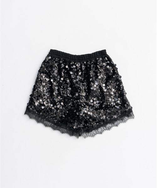 PRANK PROJECT（プランクプロジェクト）の「スパンコールショートパンツ / Spangle Short Pants（その他パンツ・レディース・シルバー/ブラック・FREE）」の16枚目の写真