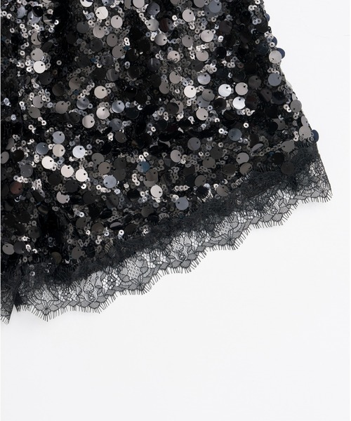 PRANK PROJECT（プランクプロジェクト）の「スパンコールショートパンツ / Spangle Short Pants（その他パンツ・レディース・シルバー/ブラック・FREE）」の19枚目の写真