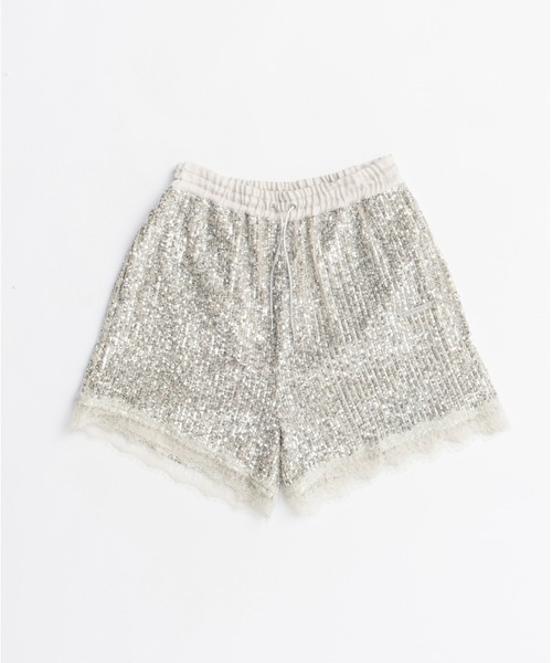 PRANK PROJECT（プランクプロジェクト）の「スパンコールショートパンツ / Spangle Short Pants（その他パンツ・レディース・シルバー/ブラック・FREE）」の21枚目の写真