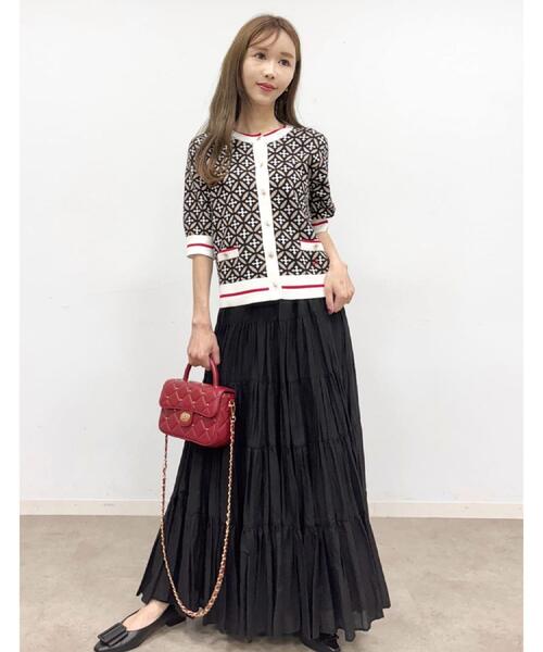 DRESSTERIOR（ドレステリア）の「キルテッドショルダーバッグ（ショルダーバッグ・レディース・ワインレッド/ベージュ/ブラック・00）」の20枚目の写真