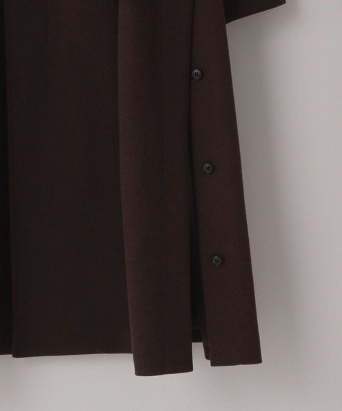 LOWRYS FARM（ローリーズファーム）の「【LFM(U)】ウールライクステンカラーコート　 494432（ステンカラーコート・メンズ・ブラック/ブラウン・MEDIUM/LARGE）」の19枚目の写真