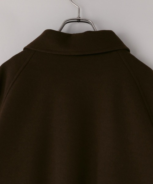 LOWRYS FARM（ローリーズファーム）の「【LFM(U)】ウールライクステンカラーコート　 494432（ステンカラーコート・メンズ・ブラック/ブラウン・MEDIUM/LARGE）」の11枚目の写真