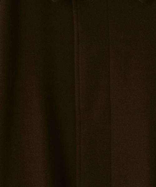 LOWRYS FARM（ローリーズファーム）の「【LFM(U)】ウールライクステンカラーコート　 494432（ステンカラーコート・メンズ・ブラック/ブラウン・MEDIUM/LARGE）」の14枚目の写真