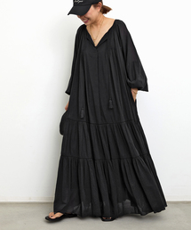 Deuxieme Classe Feminine ドレス 黒 Deuxieme Classe（ドゥーズィエムクラス）の「*Feminine ドレス