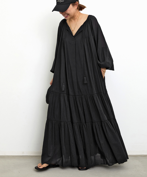 【Deuxieme Classe】 PAN YORYU ドレス ワンピース Deuxieme Classe（ドゥーズィエムクラス）の「・PAN YORYU DRESS