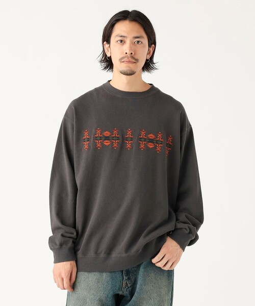 PENDLETON(ペンドルトン)の「【別注】PENDLETON / エンブロイダリー スウェット(ユニセックス)(スウェット・メンズ・アッシュグレー/ダークグレー・SMALL/MEDIUM/LARGE/X-LARGE)」の18枚目の写真