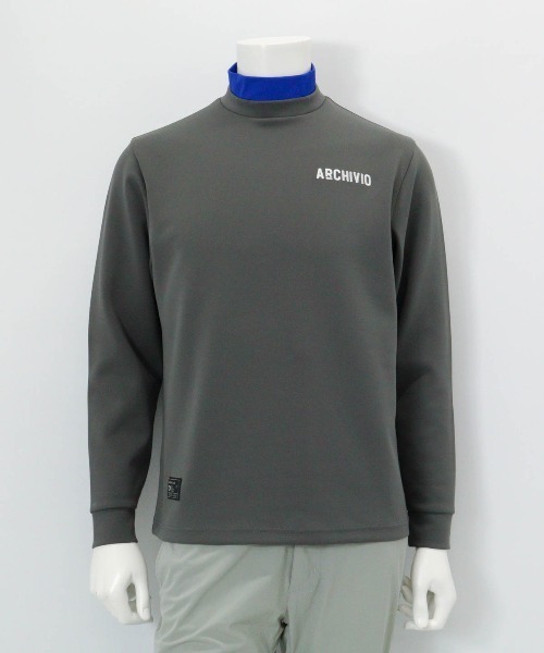 archivio（アルチビオ）の「<MENS>【メンズ】バックロゴ刺繍UV冷感プルオーバー（Tシャツ/カットソー・メンズ・ブラック/グレー/ホワイト/グリーン/レッド・LL/L/M）」の3枚目の写真