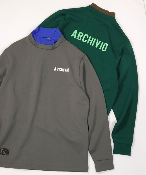 archivio（アルチビオ）の「<MENS>【メンズ】バックロゴ刺繍UV冷感プルオーバー（Tシャツ/カットソー・メンズ・ブラック/グレー/ホワイト/グリーン/レッド・LL/L/M）」の18枚目の写真