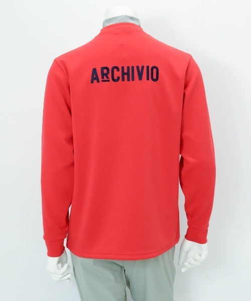 archivio（アルチビオ）の「<MENS>【メンズ】バックロゴ刺繍UV冷感プルオーバー（Tシャツ/カットソー・メンズ・ブラック/グレー/ホワイト/グリーン/レッド・LL/L/M）」の7枚目の写真