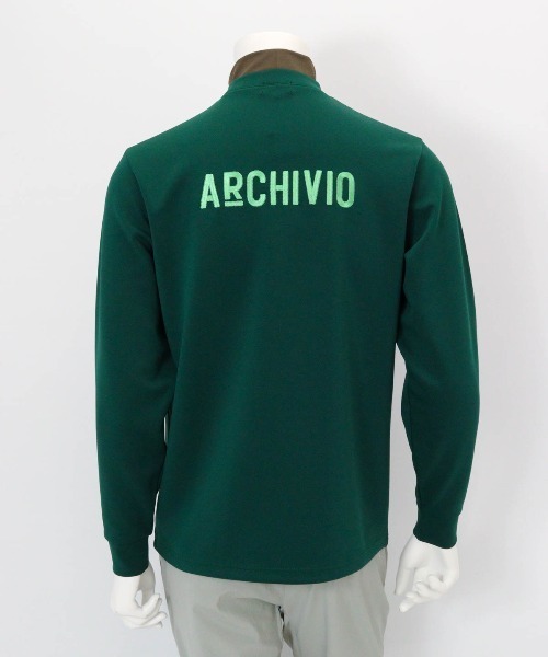 archivio（アルチビオ）の「<MENS>【メンズ】バックロゴ刺繍UV冷感プルオーバー（Tシャツ/カットソー・メンズ・ブラック/グレー/ホワイト/グリーン/レッド・LL/L/M）」の8枚目の写真