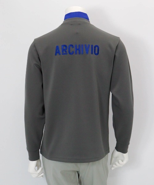 archivio（アルチビオ）の「<MENS>【メンズ】バックロゴ刺繍UV冷感プルオーバー（Tシャツ/カットソー・メンズ・ブラック/グレー/ホワイト/グリーン/レッド・LL/L/M）」の9枚目の写真
