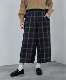 nAvy ワイドクロップドパンツ