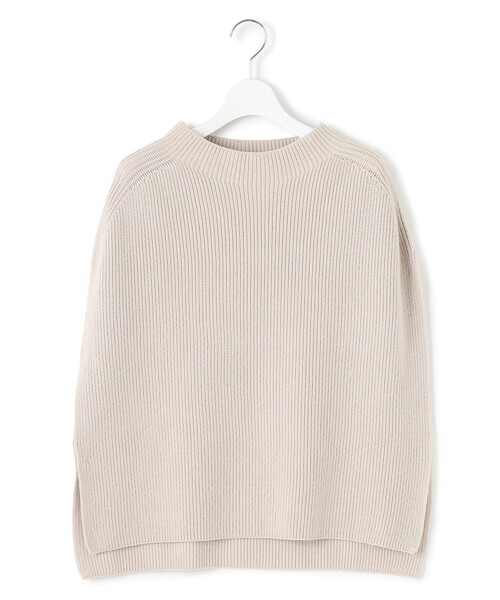 セール】【洗える】コットンリリー モックネックニットベスト（ベスト