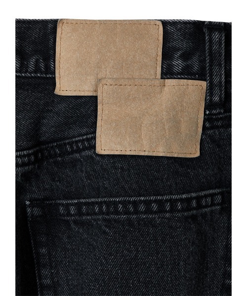 PERVERZE（パーバーズ）の「Nano Mist Denim-Loose Straight（デニムパンツ・レディース・ブルー/ブラック・0/2/1）」の4枚目の写真