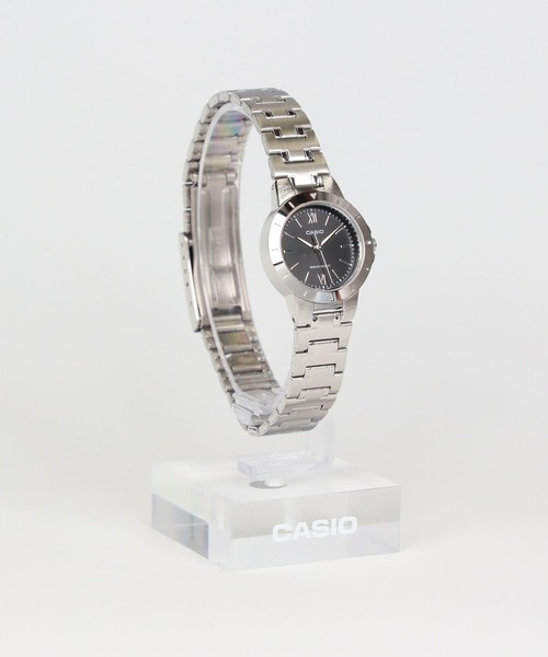 CASIO(カシオ)の「CASIO Collection / LTP-1177D-1AJF(アナログ腕時計・レディース・ブラック×シルバー・FREE)」の3枚目の写真