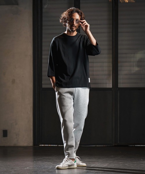wjk reluxe(ダブルジェーケーリラックス)の「mt9879-open end yarn half sleeve cut sew ハーフスリーブカットソー(WR25W-28)(Tシャツ/カットソー・メンズ・ホワイト/サンドベージュ/ブラック・XL/L/M/S)」の19枚目の写真