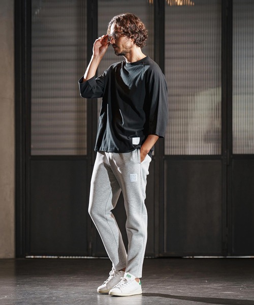 wjk reluxe(ダブルジェーケーリラックス)の「mt9879-open end yarn half sleeve cut sew ハーフスリーブカットソー(WR25W-28)(Tシャツ/カットソー・メンズ・ホワイト/サンドベージュ/ブラック・XL/L/M/S)」の20枚目の写真
