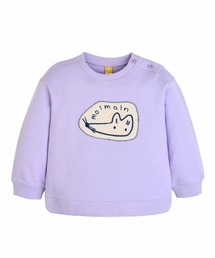 moimoln | アニマルパッチ長袖トレーナー(スウェット)