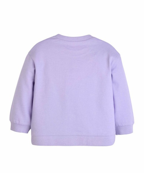 moimoln（モイモルン）の「アニマルパッチ長袖トレーナー（スウェット・キッズ・ピンク/パープル・110cm/130cm/120cm/100cm/90cm）」の3枚目の写真