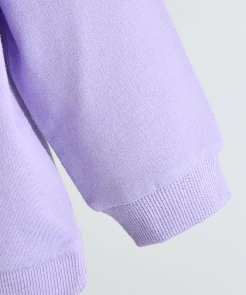 moimoln（モイモルン）の「アニマルパッチ長袖トレーナー（スウェット・キッズ・ピンク/パープル・110cm/130cm/120cm/100cm/90cm）」の6枚目の写真