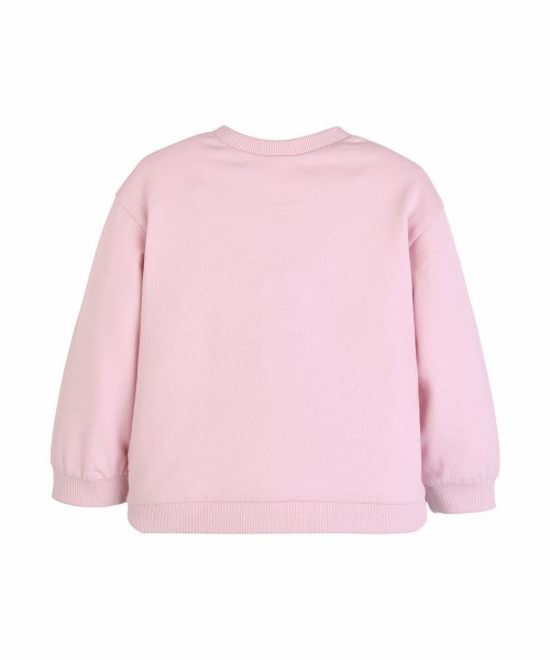 moimoln（モイモルン）の「アニマルパッチ長袖トレーナー（スウェット・キッズ・ピンク/パープル・110cm/130cm/120cm/100cm/90cm）」の7枚目の写真