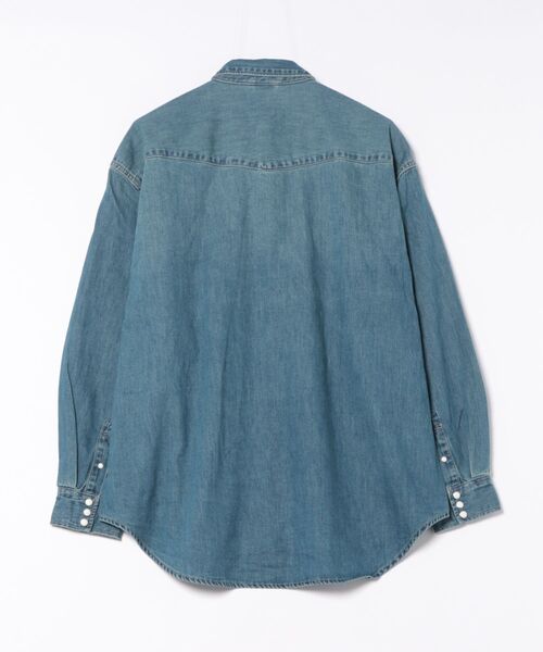 ALLSAINTS(オールセインツ)の「FENTON DENIM SHIRT | FENTON デニム シャツ(シャツ/ブラウス・メンズ・インディゴブルー・S/M/L/XS)」の9枚目の写真