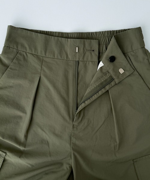 CANAL JEAN（キャナルジーン）の「リップストップワンタックワイドカーゴパンツ（カーゴパンツ・レディース・ダークネイビー/オリーブ・マルチサイズ）」の21枚目の写真