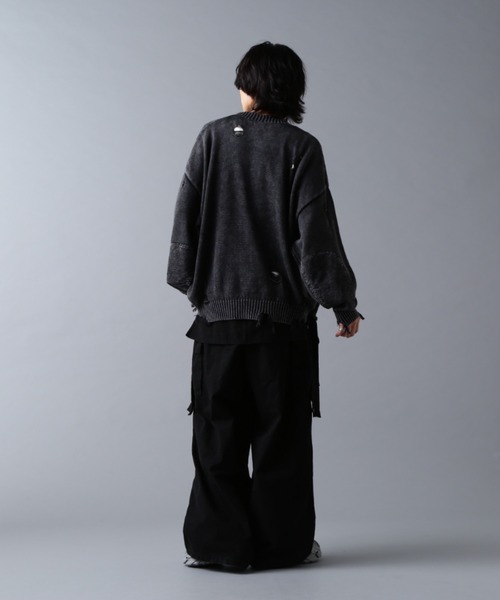 DANKE SCHON（ダンケシェーン）の「DankeSchon/ダンケシェーン/MILS KNIT CARDIGAN（カーディガン/ボレロ・メンズ・ベージュ/ブラック・M/L）」の13枚目の写真