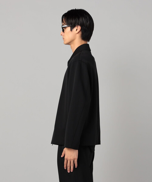 COMME CA MEN(コムサメン)の「ソロテックス レーヨンフィラメント ステンカラーブルゾン(ブルゾン・メンズ・ダークブラウン/ブラック・M/L)」の17枚目の写真