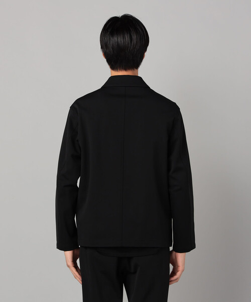 COMME CA MEN(コムサメン)の「ソロテックス レーヨンフィラメント ステンカラーブルゾン(ブルゾン・メンズ・ダークブラウン/ブラック・M/L)」の18枚目の写真