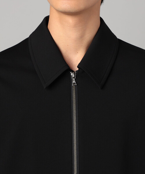 COMME CA MEN(コムサメン)の「ソロテックス レーヨンフィラメント ステンカラーブルゾン(ブルゾン・メンズ・ダークブラウン/ブラック・M/L)」の19枚目の写真
