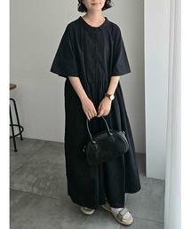 Samansa Mos2 | 【WEB限定】ちび襟シャツワンピース(ワンピース)