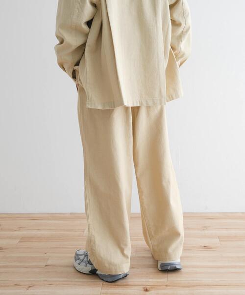 URBAN RESEARCH DOORS（アーバンリサーチドアーズ）の「『WEB/一部店舗限定サイズ』 『セットアップ対応』 イージーストレートパンツ(KIDS)（その他パンツ・キッズ・ベージュ/ネイビー・120/135/150）」の21枚目の写真