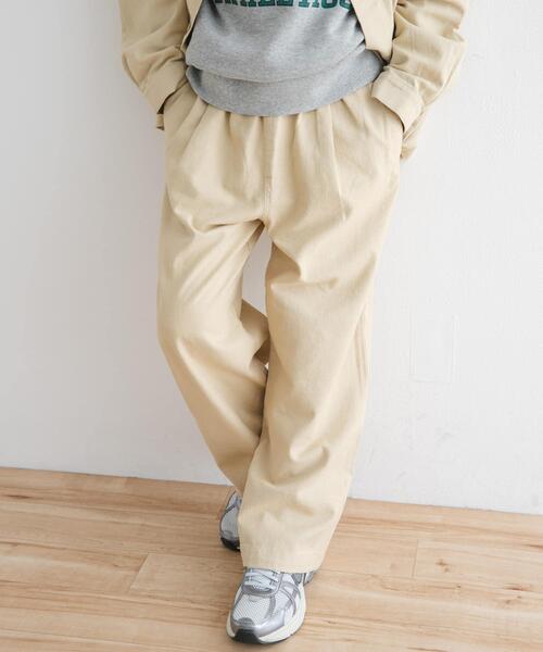 URBAN RESEARCH DOORS（アーバンリサーチドアーズ）の「『WEB/一部店舗限定サイズ』 『セットアップ対応』 イージーストレートパンツ(KIDS)（その他パンツ・キッズ・ベージュ/ネイビー・120/135/150）」の22枚目の写真